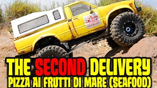 Pizza Planet Second delivery Pizza ai frutti di mare Seafood Tamiya Bruiser [upl. by Adliw]