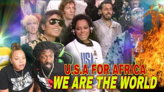 FIRST TIME HEARING USA For Africa  We Are the World REACTION [upl. by Eentirb774]