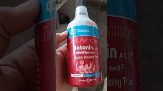 Betonin AS T  Lysine Zinc amp Multivitamin [upl. by Anaig]