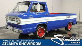 1963 Chevrolet Corvair 95 Rampside Pickup for sale  6035 ATL [upl. by Okkin262]