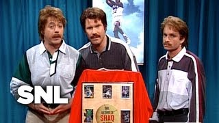 Shop at Home Network Shaq Plaque  Saturday Night Live [upl. by Doble86]