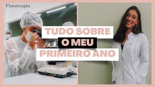 Meu PRIMEIRO ANO na faculdade de FISIOTERAPIA  semipresencial matérias e provas [upl. by Farlay]