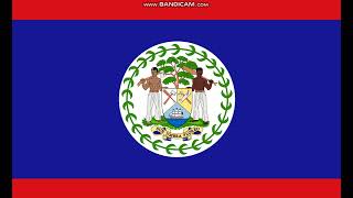 Belize Flag And National Anthem [upl. by Elizabeth723]