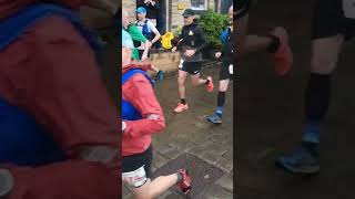 The Yorkshireman Marathon 2024  start on Haworth Main Street fellrunning trailrunning [upl. by Dolores]