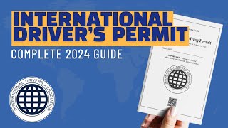 International Drivers Permit 2024 Guide  Do you need an IDP [upl. by Lehplar]