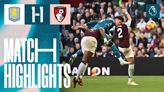 Evanilsons glorious last minute equaliser  Aston Villa 11 AFC Bournemouth [upl. by Sulakcin]