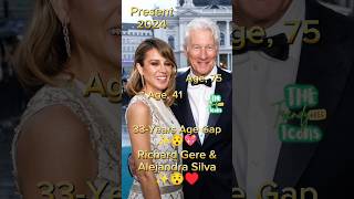 Richard Gere and Alejandra Silva Love Story antesedepois beforeandafter richardgere love [upl. by Ellennad]