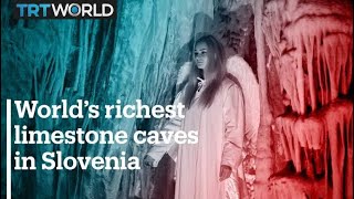 World’s richest limestone caves found in Slovenia [upl. by Akenahc982]