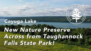 A New Nature Preserve Overlooking Cayuga Lake See the SimsJennings Preserve at Cayuga Cliffs [upl. by Florian143]