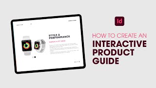 Create an interactive product guide with animation in Adobe InDesign [upl. by Modnarb980]