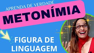 O que é METONÍMIA  Figura de linguagem  EXERCÍCIOS  Aula de português [upl. by Nidnarb]