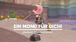 Super Mario Odyssey  Seeland  Mond Nr 32  Seeland Standardrennen [upl. by Amiaj24]