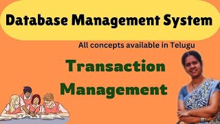 Transaction management in Dbms Dbms in telugu [upl. by Weksler484]