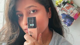 review for Maybelline fit me foundation [upl. by Orest]