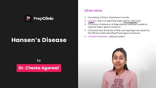 Hansen’s Disease  Dr Chesta Agrawal  Dermatology PrepClinic [upl. by Ayekat]