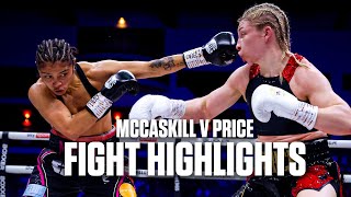 Jessica McCaskill v Lauren Price Highlights  Into The Dragons Den 🏴󠁧󠁢󠁷󠁬󠁳󠁿👑 [upl. by Celinka]