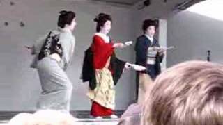 Geisha Dancing in Sakura Matsuri in Washington DC [upl. by Fishman]