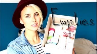 Empties  Products Ive used up [upl. by Bruell]