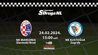 NK Marsonia  NK Kustošija 15kolo Super sport NL [upl. by Ahtiek]