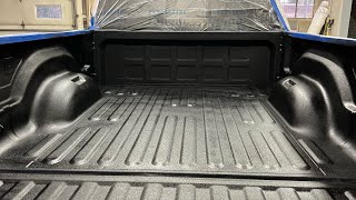 Raptor liner prep and install UPOL Raptor spray on bed liner [upl. by Dranyer]