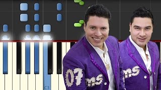 Me Vas A Extrañar  Banda MS  Piano Tutorial  Notas Musicales [upl. by Elatnahc]