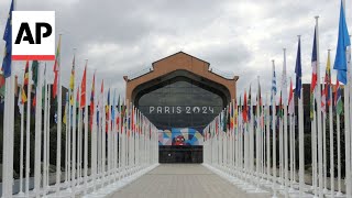 A look at the Paris 2024 athletes Olympic village [upl. by Heilner134]