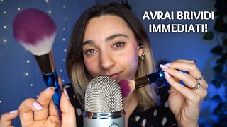 LA COMBO ASMR MIGLIORE DI SEMPRE  Tongue cliking  brushing camera  brushing face [upl. by Ativla212]