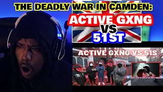 The Deadly War In Camden Active Gxng vs 51st Reaction 🇬🇧🔥🐐 [upl. by Yahsat]