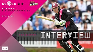 INTERVIEW Tom Banton reacts to Somerset defeat [upl. by Nibas921]