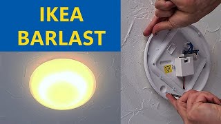 Ikea Barlast light installation [upl. by Acinorev136]