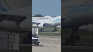 Discover airlines A330300 Landing at TPA avaitionplanespotting airport a330300 [upl. by Fanchie]