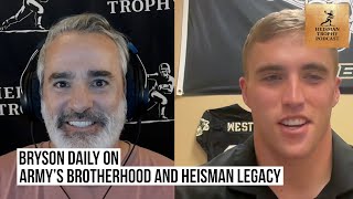 Army QB Bryson Daily on the Official Heisman Trophy Podcast [upl. by Ahsyak233]