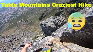 TABLE MOUNTAINS MOST DANGEROUS HIKE  CAPE TOWN [upl. by Llain]