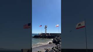 Santa Barbara Harbor Breakwater Sandspit Monday November 4 2024 ☀️ [upl. by Ysus]