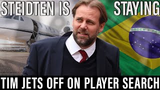 Its official Steidten is staying  Tim has flown to Brazil on transfer mission according to club [upl. by Joey]