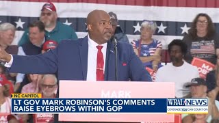 Lt Gov Mark Robinsons vengeance remarks raise eyebrows within GOP [upl. by Pammy335]