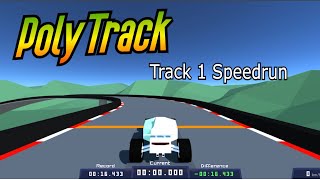 PolyTrack  Track 1 shortcut  Speedrun [upl. by Ericka]