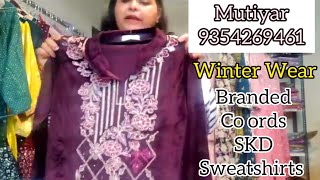 Winter Collection Karachi suits velvet suits  coord set sweatshirts Wholesale and Retail [upl. by Kial]