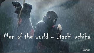 Epic Itachi Theme Music Edit  Anime Vibes  Man of the world  Blender Video Editing  240 seconds [upl. by Anerbas]