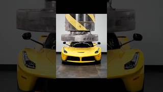 Hydraulic Press vs Most Expensive Cars HydraulicPress Satisfying CarCrush automobile [upl. by Hpesoj]