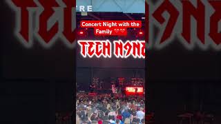 Much Needed Family Time Falling in Reverse Tour Tech N9ne❤️ short viralvideo concert [upl. by Nath]