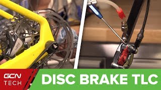 How To Care For Your Disc Brakes  Road Bike Maintenance [upl. by Barker]