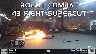 Robot Combat Fight Supercut Of The August 10th Norwalk Havoc [upl. by Inacana]