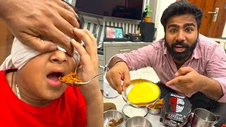 Weird food challenge with chinu [upl. by Aylmer380]