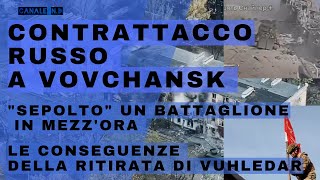 Meno 18 IFV russi a VovchanskRespinti gli attacchi a ToretskAnalisi della ritirata di Vuhledar [upl. by Amandi]