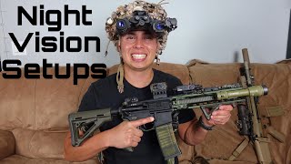 My Current Night Vision Setups [upl. by Leonore]