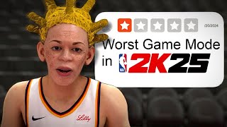 I Tried the Worst Mode in NBA 2k25 [upl. by Hyozo]