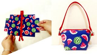 How to Diy Zipper Pouch Sewing Tutorial That Surprisingly Very Easy 💖 Amazing Sewing Tutorialdiybag [upl. by Goldfinch]