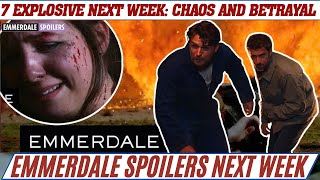 7 Explosive Emmerdale Spoilers Chaos and Betrayal Set to Rock the Village 9th  13th Sept 2024 [upl. by Subocaj816]