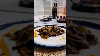 Mushroom ✨ mantarlar tarif recipe mushroomrecipe mushroom meze snacks reklamdegil yogurt [upl. by Lessig596]